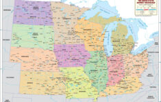 The Midwest Map United States Midwest City Map Midwest Region