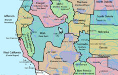The Western US States If Watersheds And Ecosystems Were Taken Into