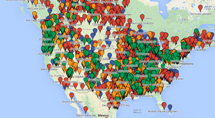 This Map Of Missing Persons In Tennesse Is Wildly Disturbing Missing 