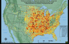 Tornado Alley States Map Printable Map