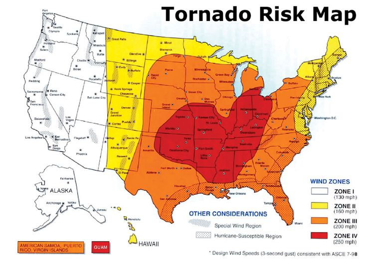 Tornado Risk Map From ABS Storm Shelters With Images Tornado Map 
