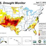 U S Drought Monitor Update For April 17 2018 National Centers For
