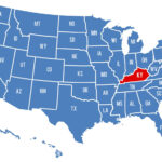 U S Map Kentucky Colored 01 2 The Bottom Line