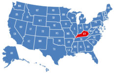 U S Map Kentucky Colored 01 2 The Bottom Line