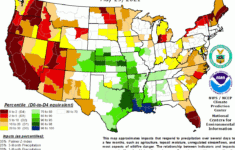 United States Drought Map Updated Realtime