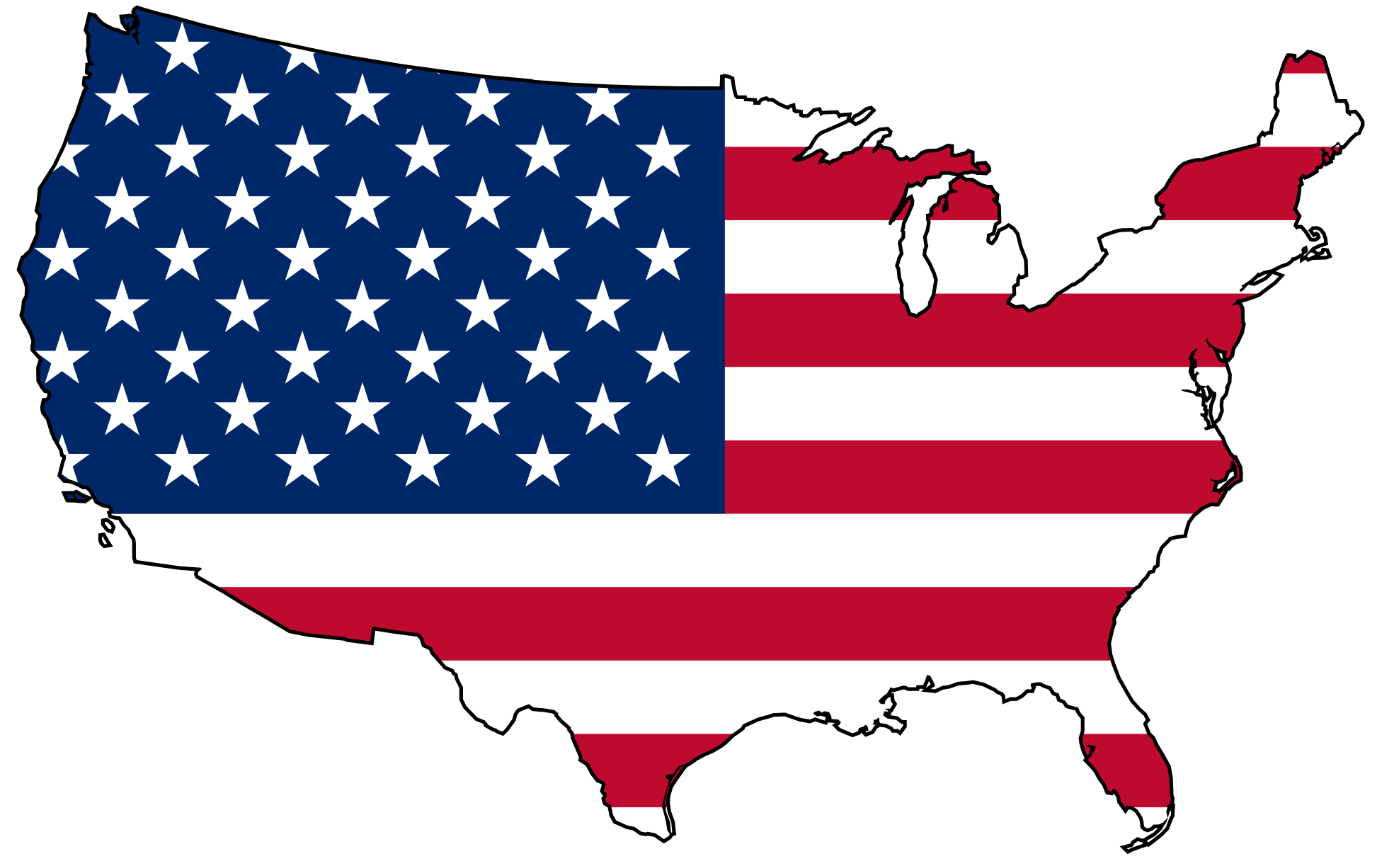 United States Map ClipArt Best