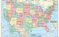 United States Map Latitude And Longitude United States Map