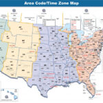 Us Area Code Map Printable Printable Maps