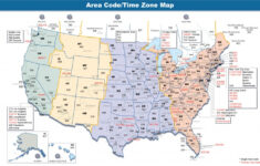 Us Area Code Map Printable Printable Maps