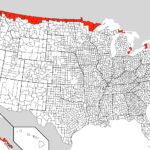 Us Canada Border Counties Mapsof Net