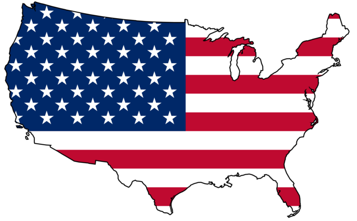 USA Map Clip Art