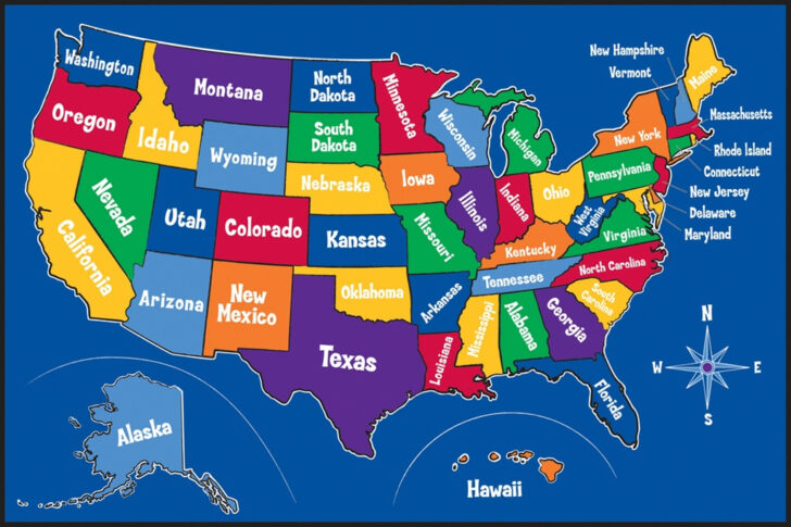 Map Of States In USA