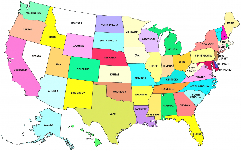 Us Map W State Abbreviations Usa Map Us State Map With Major Cities 