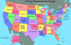 Us Map With Full State Names