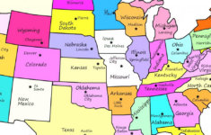 Us Map With States Labeled Printable Printable US Maps