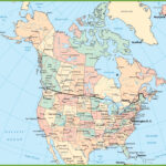 USA And Canada Map