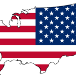 Usa Flag Map Png 2