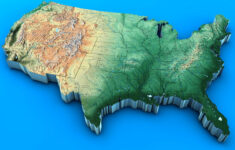 usa map 3d model cgtrader USA Map 3D Model CGTrader