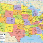 Usa Map With Cities States United States Map Usa Map Us Map States