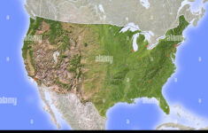 usa shaded relief map stock photo alamy USA Shaded Relief Map Stock Photo Alamy