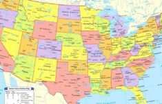 usa states and capitals map large print map of usa printable us maps Usa States And Capitals Map Large Print Map Of Usa Printable US Maps