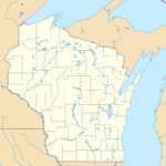 Usa Wisconsin Location Map Mapsof Net