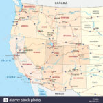 Western United States Map Printable Printable Maps