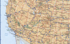 Western United States Map With Cities