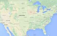 Where Is Iowa On Map USA
