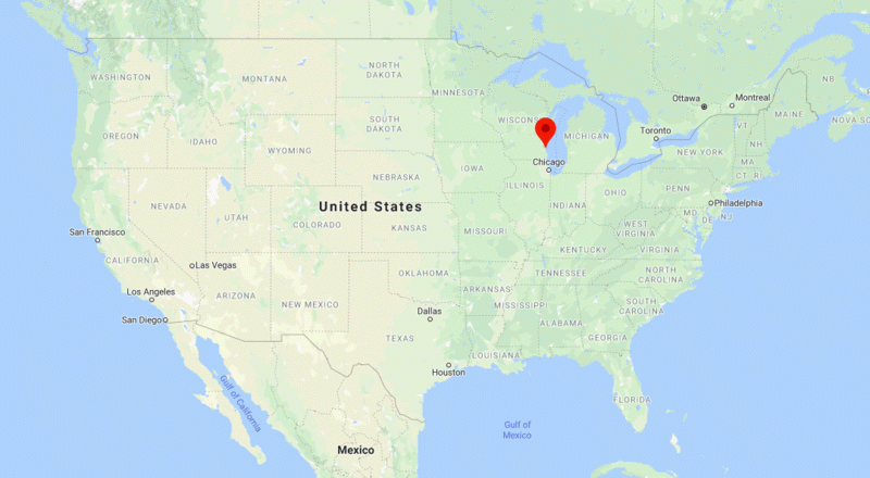 Where Is Milwaukee WI Location Map Of Milwaukee City