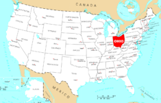 where is ohio located mapsof Where Is Ohio Located Mapsof