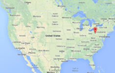 Where Is Pittsburgh On Map Of USA