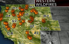 wildfires burning in 11 western states cbs news Wildfires Burning In 11 Western States CBS News