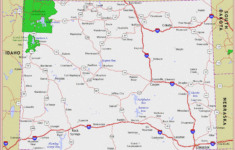 Wyoming Map TravelsFinders Com
