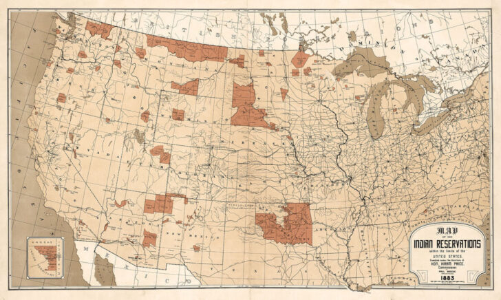 USA Map 1883 Printable