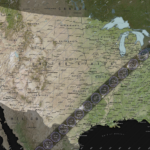 2024 Total Eclipse: Where & When   Nasa Science Inside Printable Usa Map With Solar Eclipse