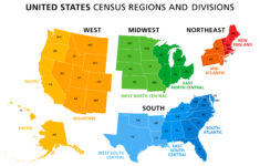 5 Us Regions Map And Facts | Mappr in Printable Usa Region Map