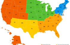 5 Us Regions Map And Facts | Mappr inside Printable Usa 5 Regions Map