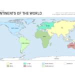 7 Printable Blank Maps For Coloring   All Esl Intended For USA Map 7 Continents Printable To Fill In