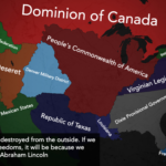A House Divided The Collapse Of The United States ~1966 : R Regarding Navy Map Showing How Usa Will Be Divided