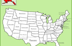 Alaska Location On The U.s. Map - Ontheworldmap intended for Printable USA Map That Has Alaska in Place