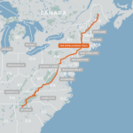 Appalachian Trail | Farout Intended For Map Of Appalachian Mountains Printable