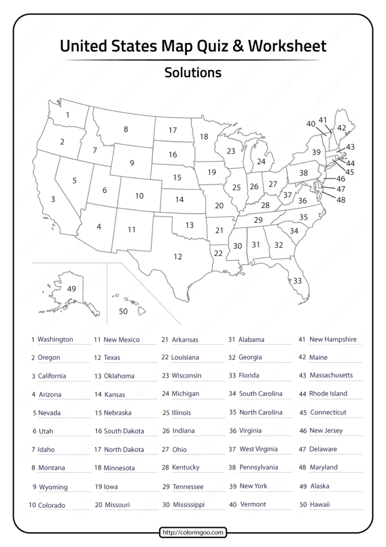 Auslandsjahr: Entdecke Auf Dieser Pinterest-Pinnwand 12 within Usa Map Quiz Printable