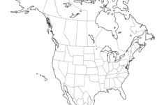Blank Map Of Canada, Usa And Mexico — Ultimaps throughout Mexico And Usa State Map Black And White Printable