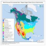 Climate Zones Of North America In Climate Map USA Printable