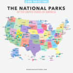 Complete National Parks List 2024 (+ Printable Map) Intended For Printable Map Of National Parks In USA