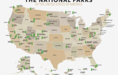 Complete National Parks List 2024 (+ Printable Map) intended for Printable National Park Map Usa