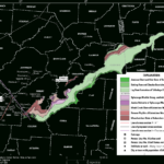 Cross Section <Em>N–N'</Em> Through The Valley And Ridge Province Throughout Http Www.usa Printables.com 50 States Va Virginia Map 01.Htm