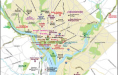District Of Columbia Map - Guide Of The World with Map of Eastern USA and Washington Dc Free Printable