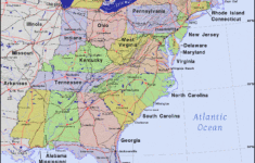 Eastern United States · Public Domain Mapspat, The Free, Open inside Free Printable Map Of Eastern Usa